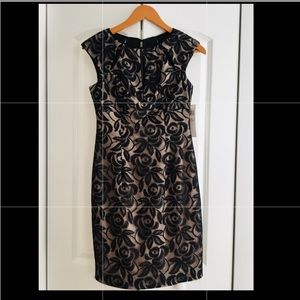 NWT INC international concert black lace dress